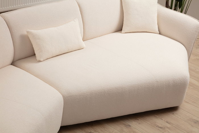 Atelier Del Sofa Mentıs Corner 5 (L1+Cx+2Xr) Crema
